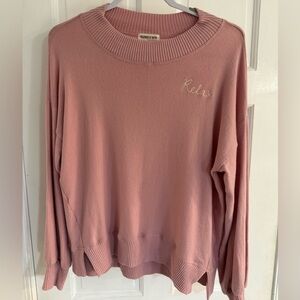 River + Sky Sundown Loungewear Pink Sweatshirt